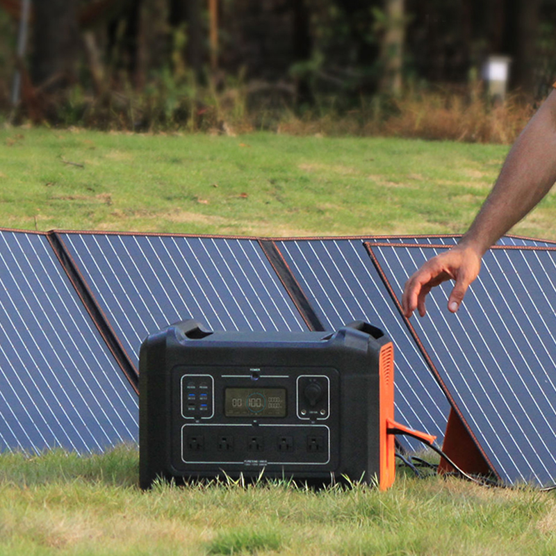 Estación de energía solar del generador 220V de la carga de batería de 2400W LiFePO4 portátil para Europa